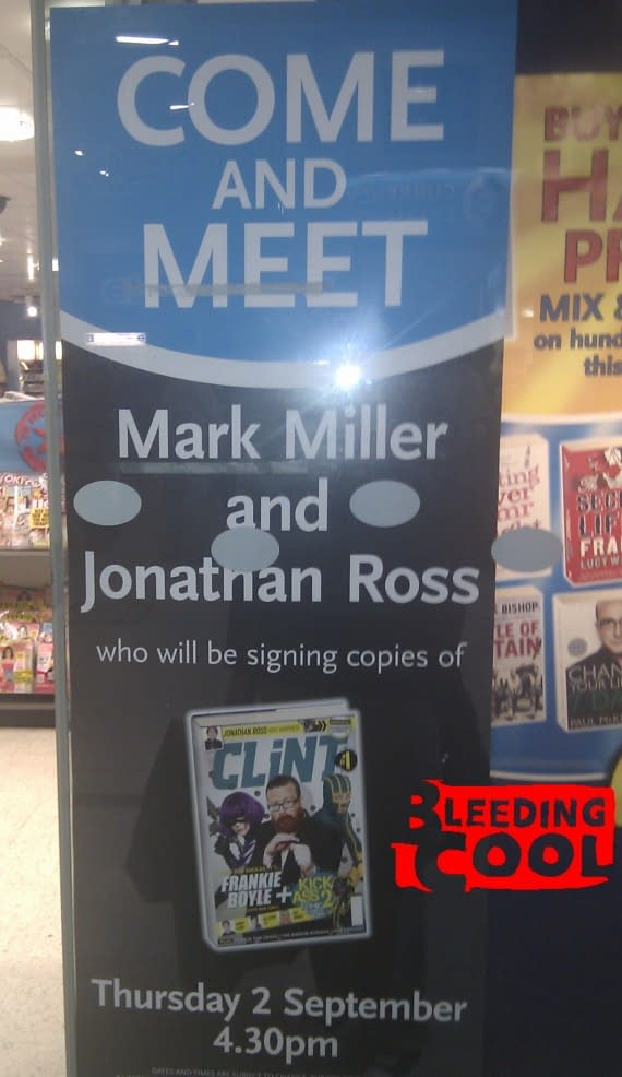 CLiNT Signing &#8211; Jonathan Ross And Mark&#8230; Who?
