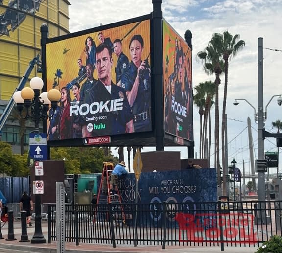 San Diego During Comic-Con Set-Up: Rings Of Power, Silo, Avengers, Etc