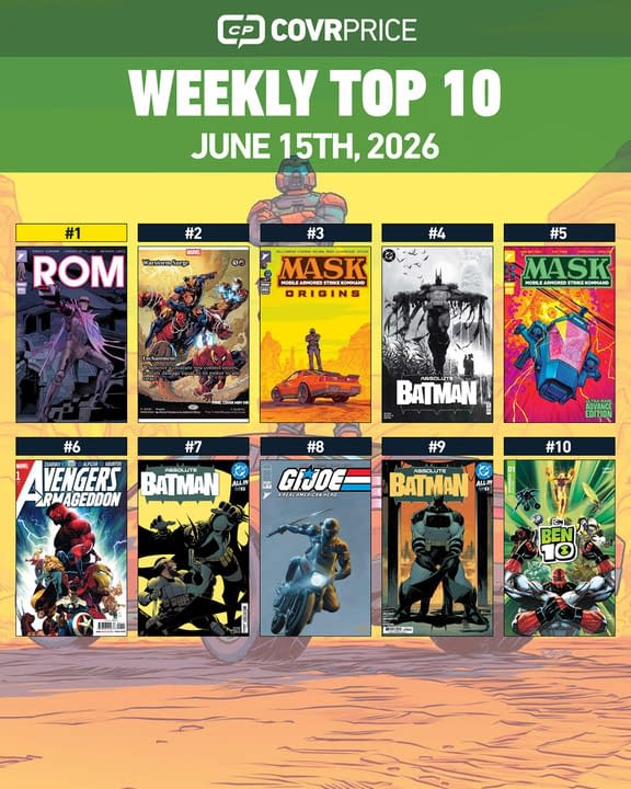 Rom And M.A.S.K. Dominate The Top 10 Hottest Comics This Week