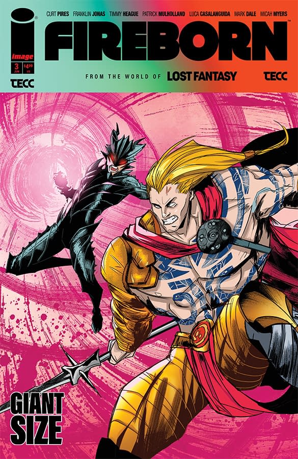 Cover image for Fireborn #3