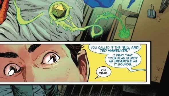 Peter Parker's 2024 "Bill And Ted Manouevre " In Amazing Spider-Man #28