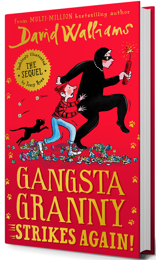 David Walliams Writes First Sequel, Gangsta Granny Strikes Again!