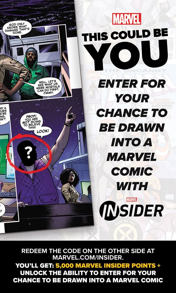 Marvel Insider "Get Drawn Into A Comic" Offer Returns