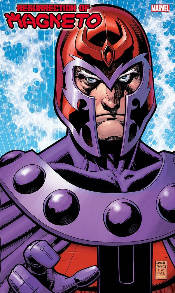 Cover image for RESURRECTION OF MAGNETO 1 ARTHUR ADAMS VARIANT [FHX]