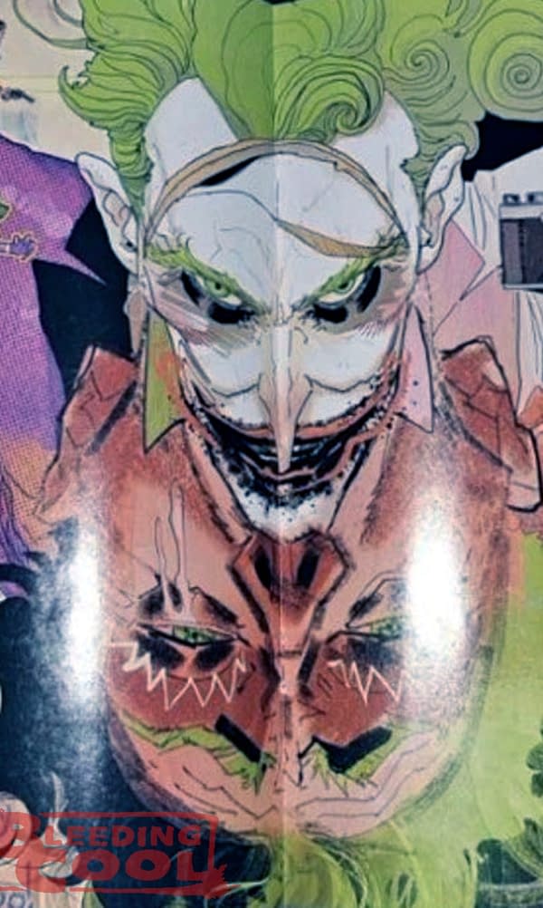 Spoilers! That Joker Foldout From Batman #7... In Bits...