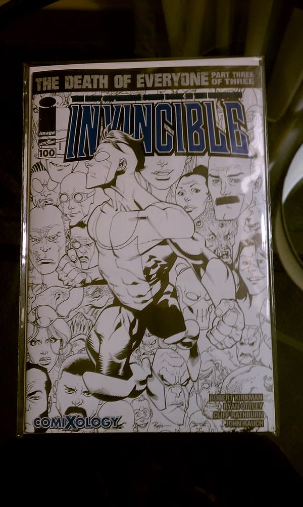 Comixology Surprises ComicsPRO With Invincible #100 Variant