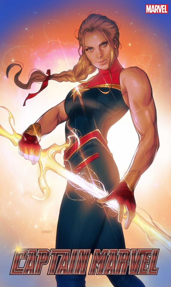 Cover image for CAPTAIN MARVEL 1 JOSHUA SWABY VARIANT