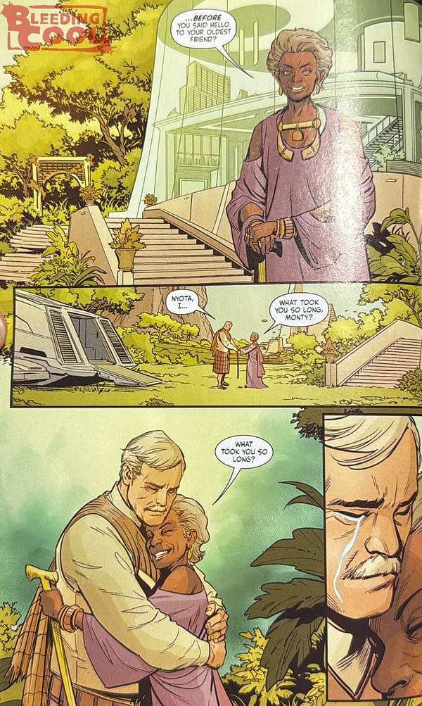 A Final Frontier For Scotty And Uhura (Star Trek Omega Spoilers)