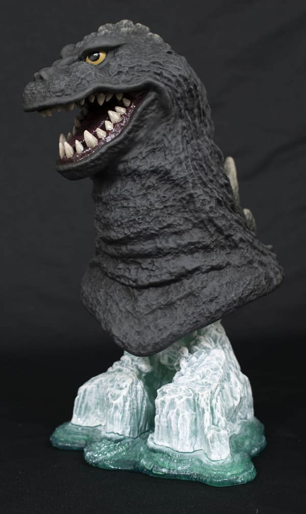 Godzilla and Kato Receive New Scale Busts from Diamond Select