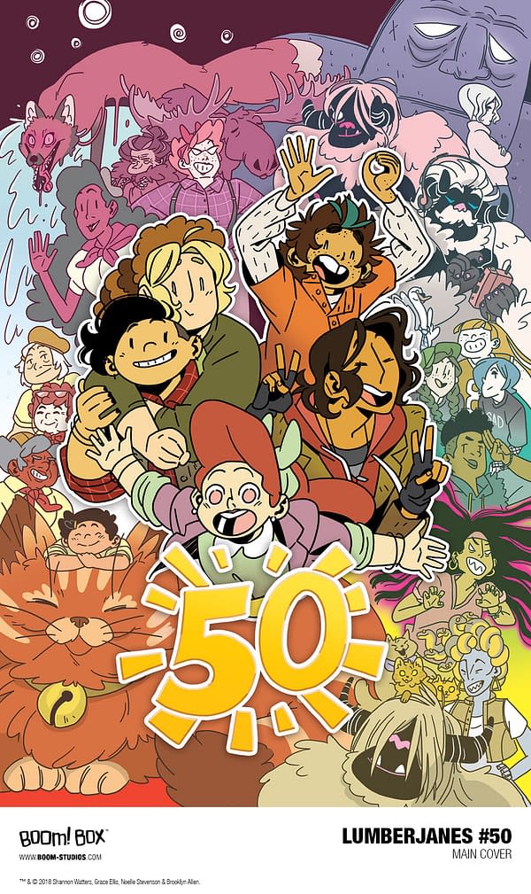 Lumberjanes to Celebrate 50 Issue Milestone in May with Wraparound Foil Variant