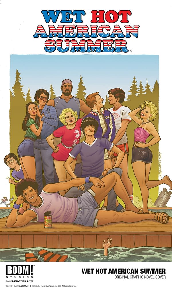 Christopher Hastings and Noah Hayes Are the Creative Team for BOOM!'s Wet Hot American Summer Comic