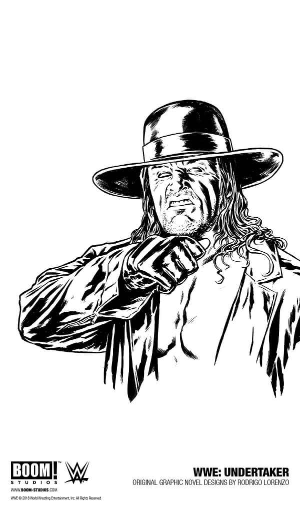 The Undertaker Returns to Comics with New BOOM! Studios Graphic Novel by Chad Dundas and Rodrigo Lorenzo