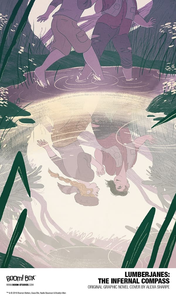 The Infernal Compass: First Look at First Lumberjanes OGN by Lilah Sturges and Polterink