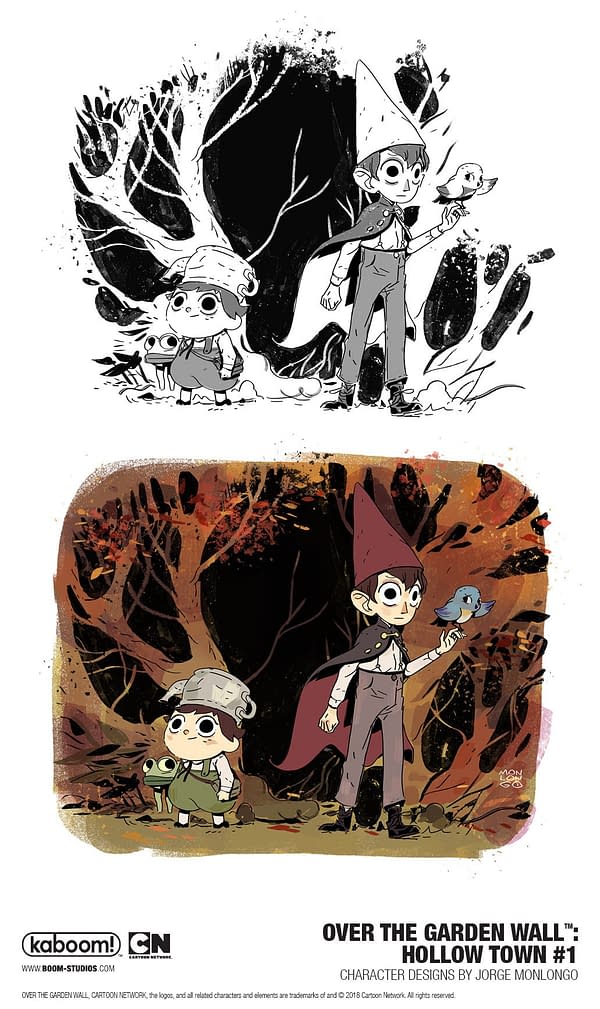 Over the Garden Wall Returns in September With Hollow Town by Celia Lowenthal and Jorge Monlongo