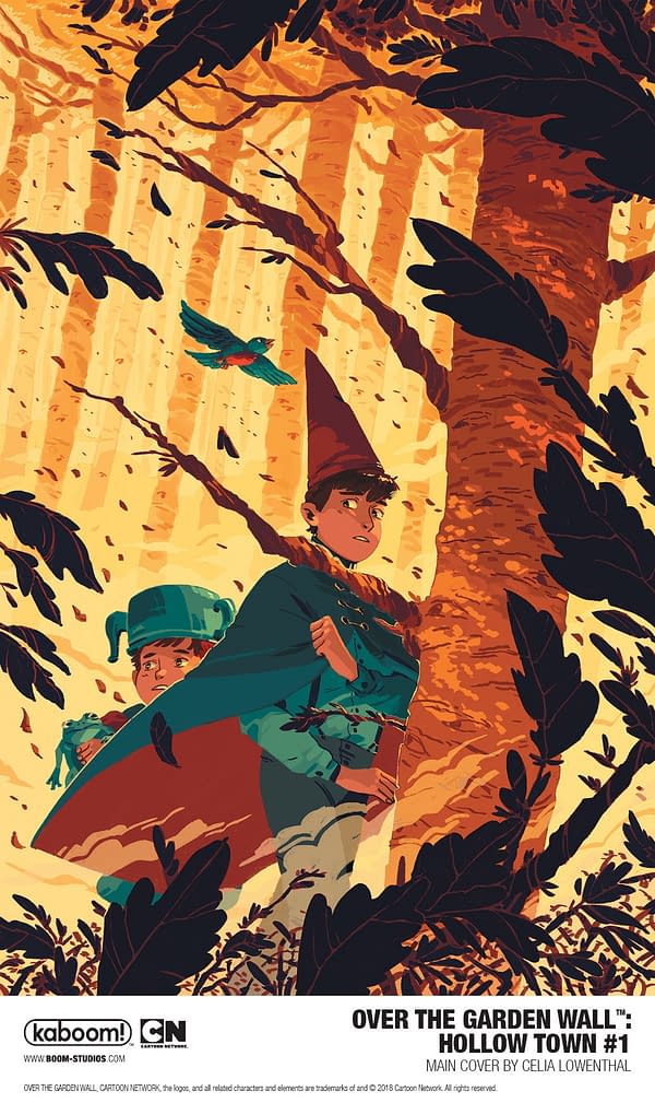 Over the Garden Wall Returns in September With Hollow Town by Celia Lowenthal and Jorge Monlongo