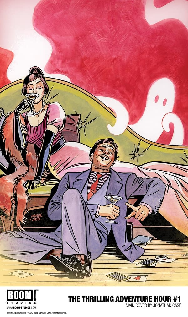 First Look at The Thrilling Adventure Hour #1 by Bens Acker and Blacker, M.J. Erickson