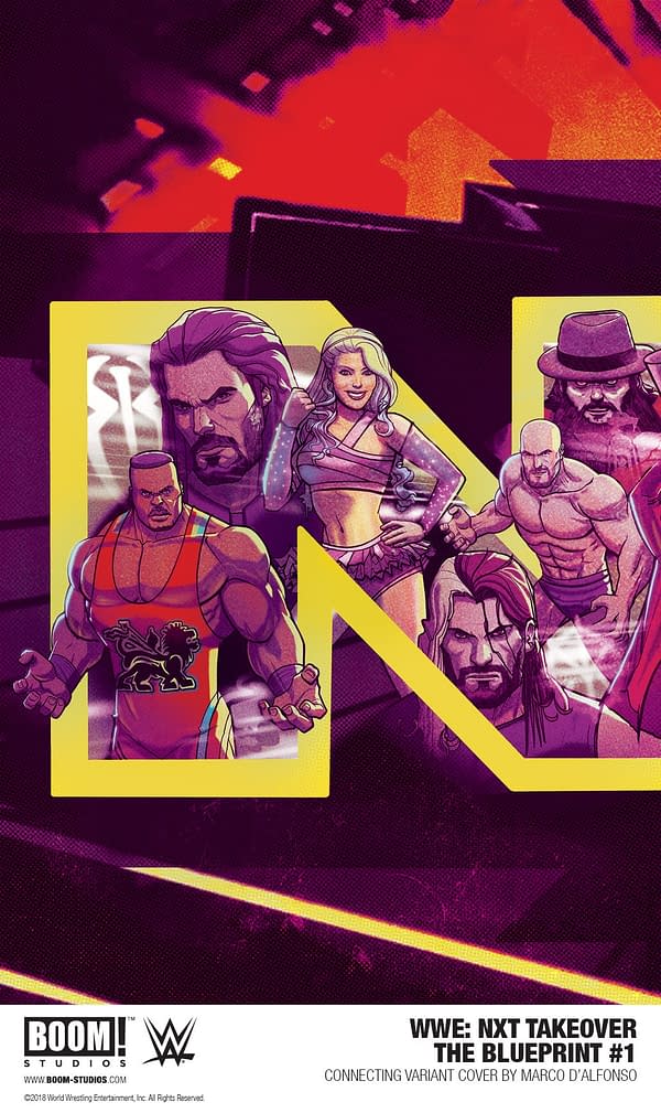BOOM! and WWE Plan NXT Takeover Weekly Event Comic for September