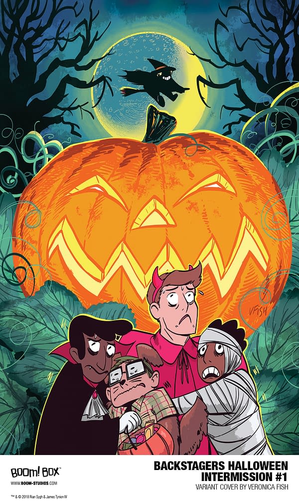 Backstagers Gets a Halloween Special in October from James Tynion IV, Rian Sygh, Special Guests