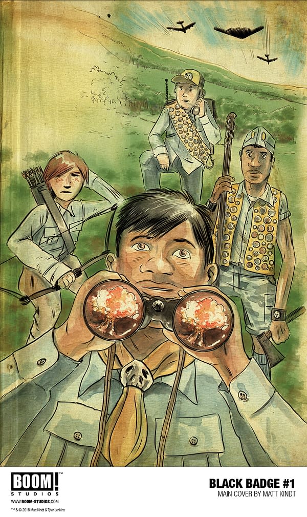 First Look at Black Badge #1 by Matt Kindt and Tyler Jenkins