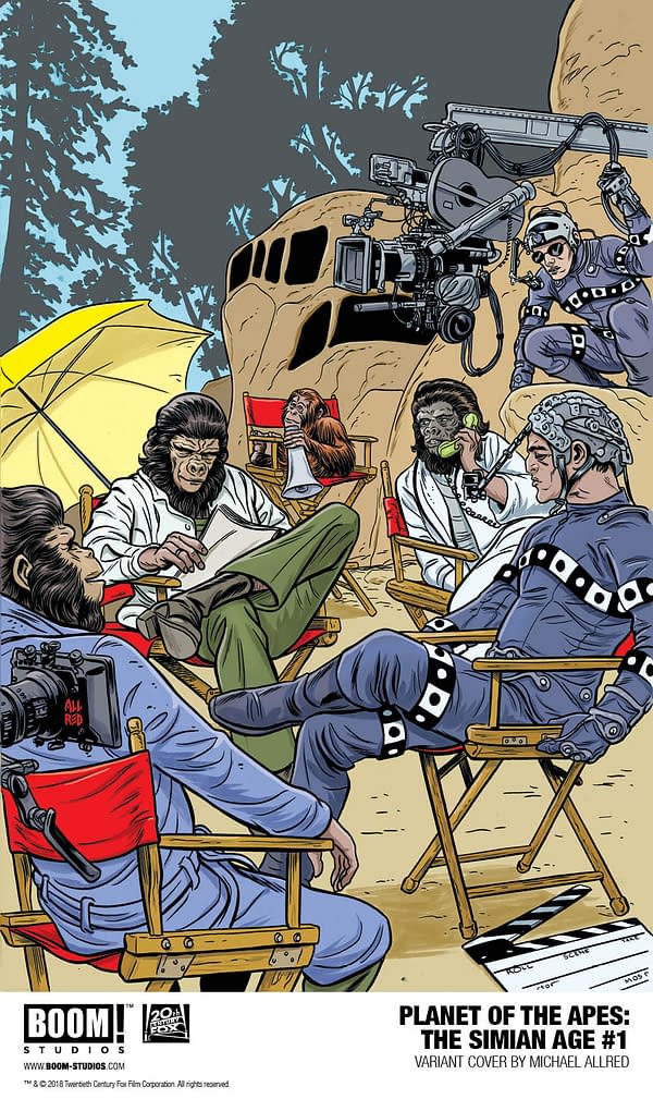 BOOM! Announces 2 New Planet of the Apes Specials for 50th Anniversary