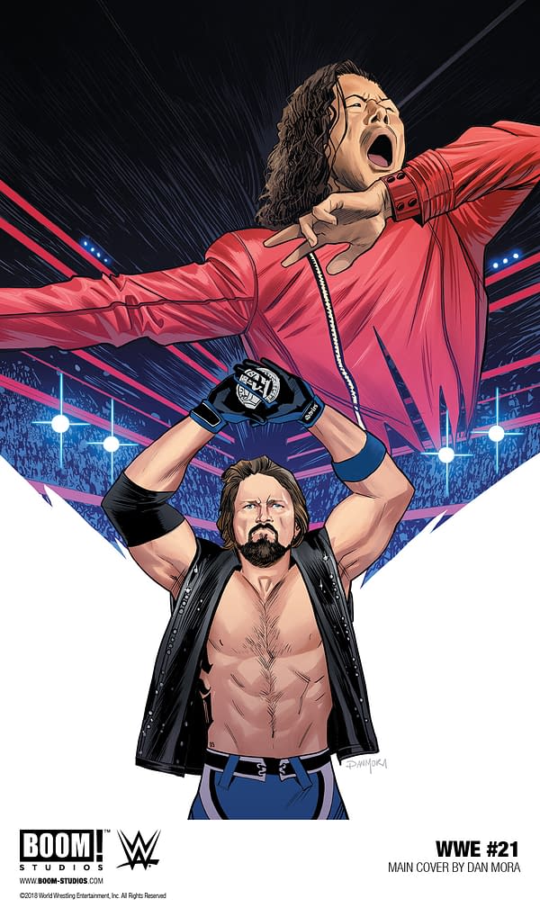 AJ Styles Main Events the WWE Comic Book in October, Which is Better Than Nothing