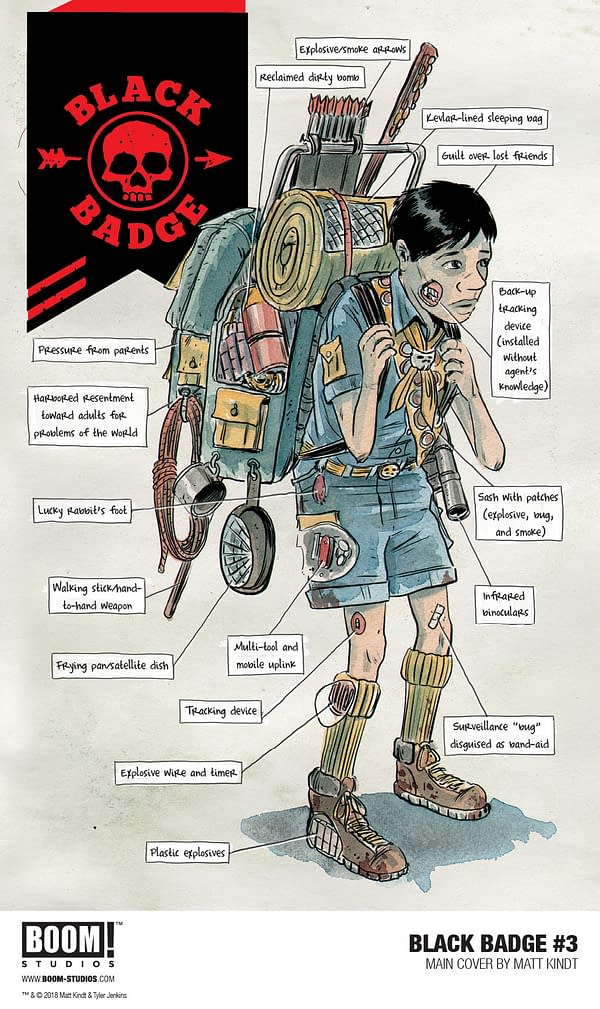 First Look at Matt Kindt and Tyler Jenkins's Black Badge #3