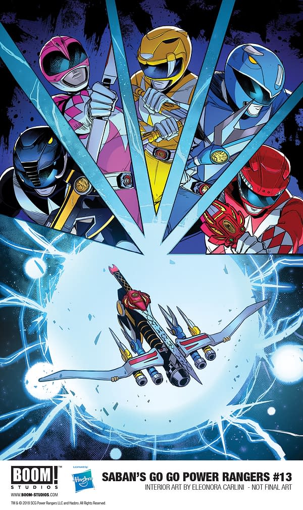 Shattered Grid No More: First Look at Saban's Go Go Power Rangers #13