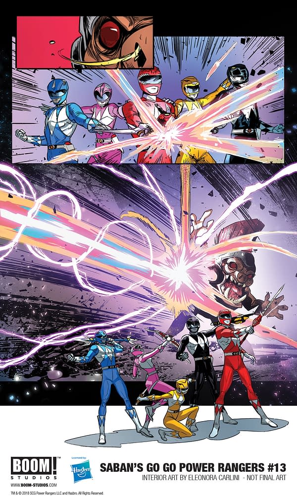 Shattered Grid No More: First Look at Saban's Go Go Power Rangers #13