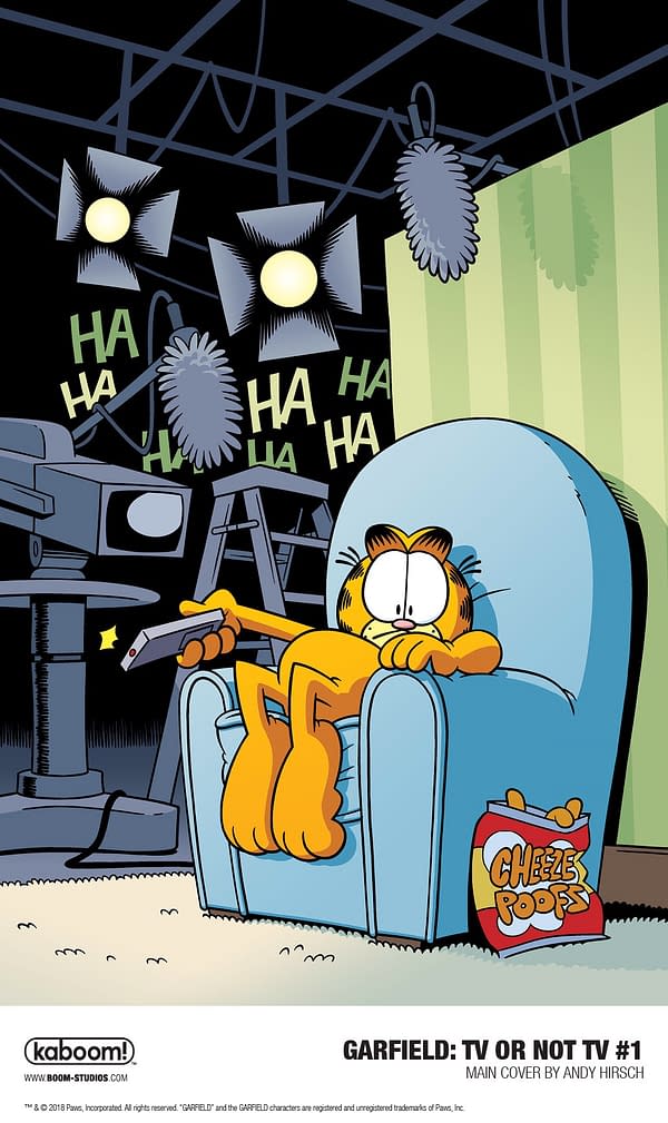 Garfield Gets a Reality Show in First Look at Garfield: TV or Not TV