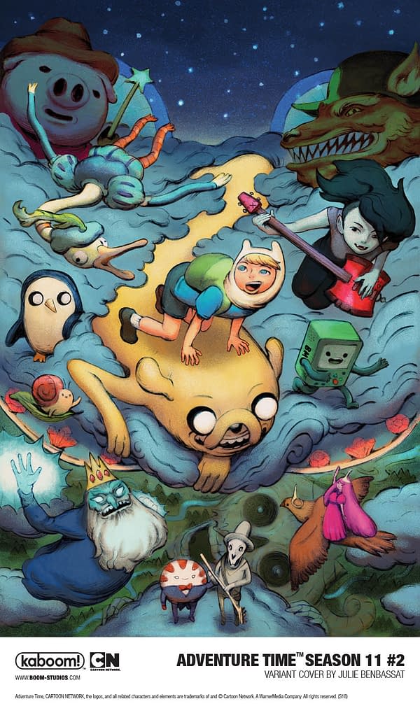 Adventure Time Lives On Comic Form in First Look at Season 11 #2