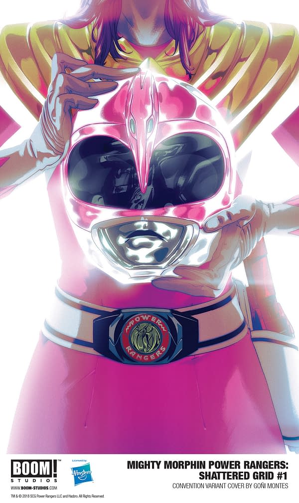 BOOM! Adds a Third Power Rangers NYCC Exclusive Variant for Shattered Grid #1