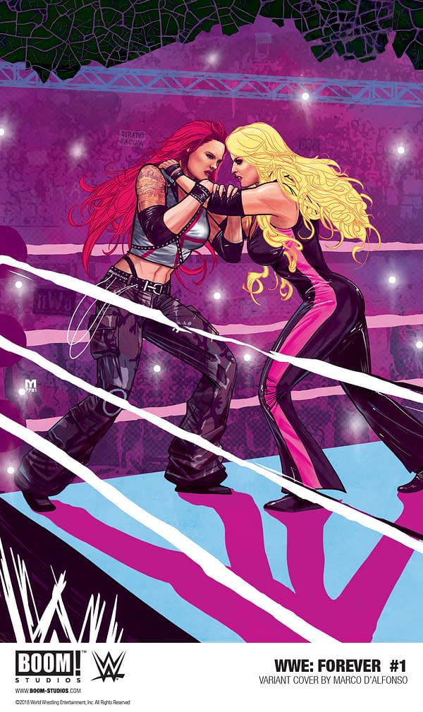 BOOM! Studios Marks Out For Nostalgia With WWE Forever One-Shot in January
