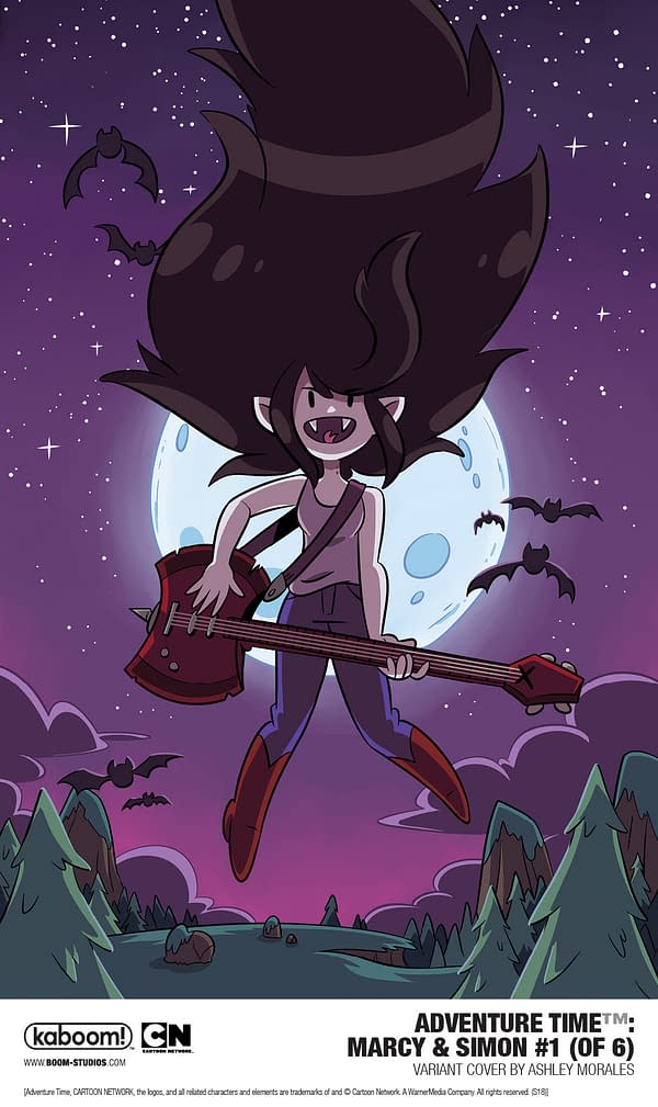 Olivia Olson's Marcy &#038; Simon #1 Kicks Off Official Canon Continuation of Adventure Time in January