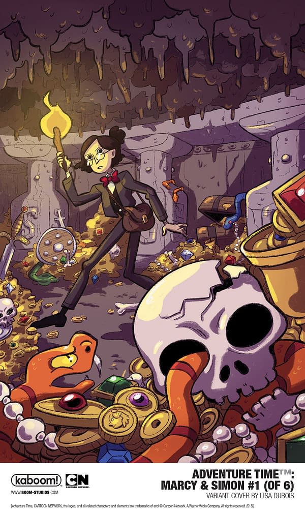 Olivia Olson's Marcy &#038; Simon #1 Kicks Off Official Canon Continuation of Adventure Time in January