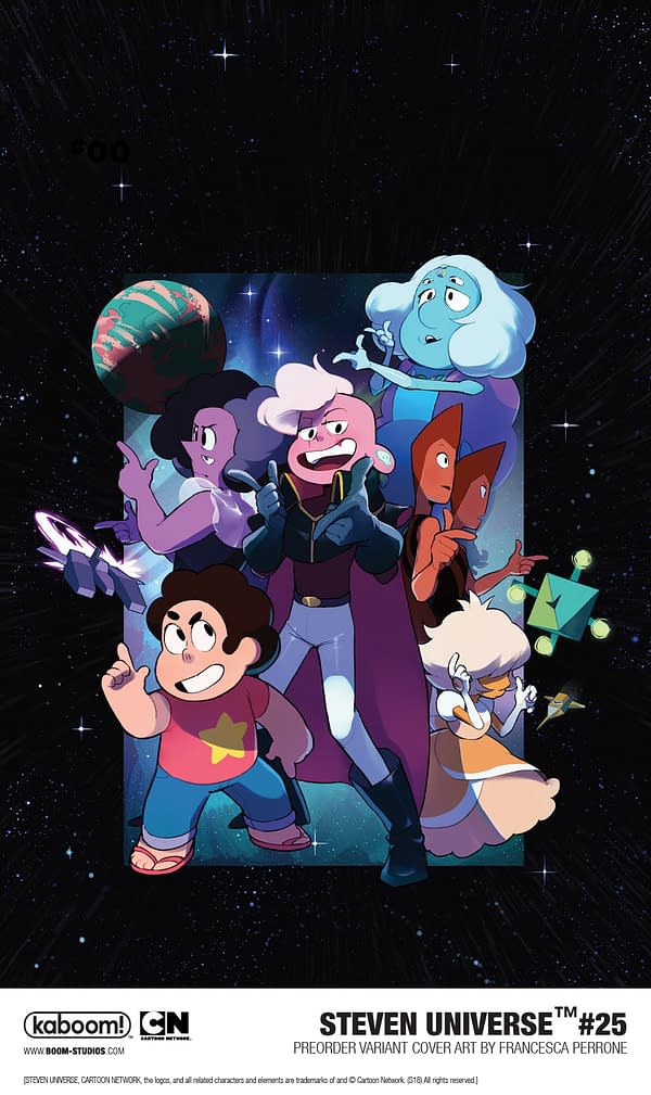 Captain Lars Stars in "Epic, Mind-Bending Adventure" for February's Steven Universe #25