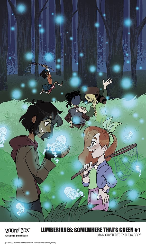 Seanan McGuire and Alexa Bosy Take the Lumberjanes Somewhere That's Green in May