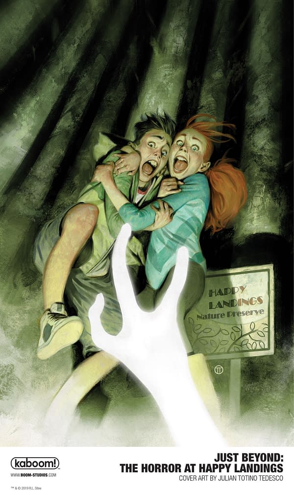 R.L. Stine to Scare More Children with Just Beyond: The Horror at Happy Landings OGN