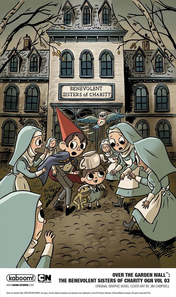 BOOM! Announces Another Over the Garden Wall OGN for 2020