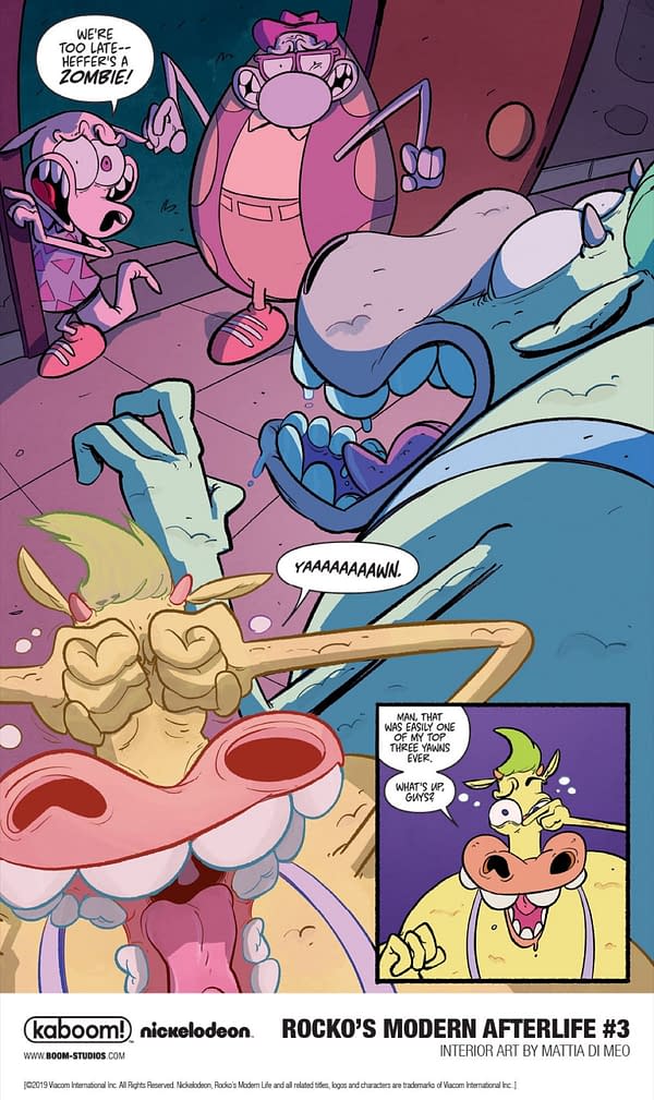 The Dark Side of the Internet in Rocko's Modern Afterlife #3 Preview