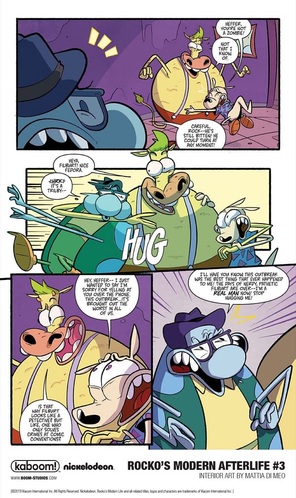 The Dark Side of the Internet in Rocko's Modern Afterlife #3 Preview