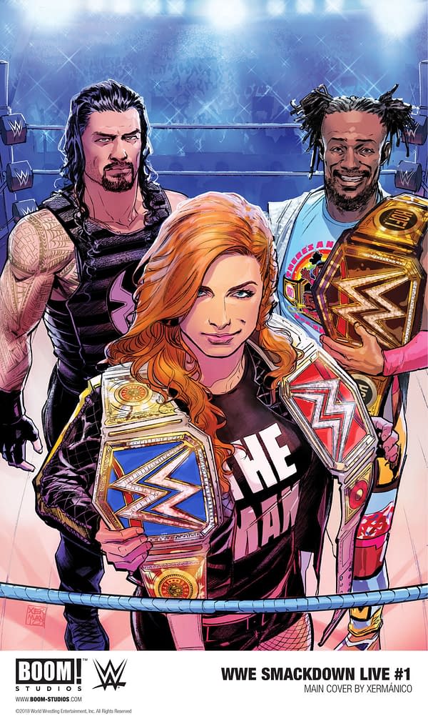 WWE Smacdown's Move to Fox Gets Its Own Comic Starring Becky Lynch