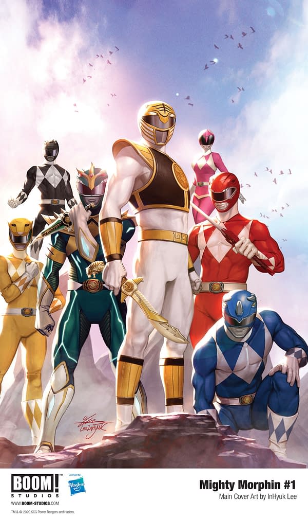 Mighty Morphin #1 cover. Credit: BOOM! Studios.