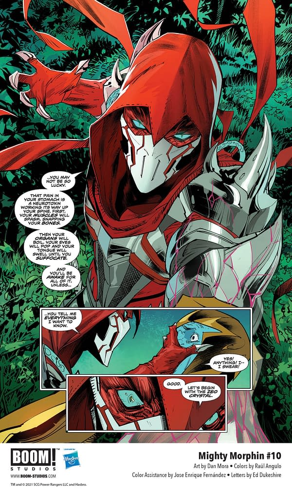 Whose Secret Origin Will Be Revealed In Mighty Morphin #10?
