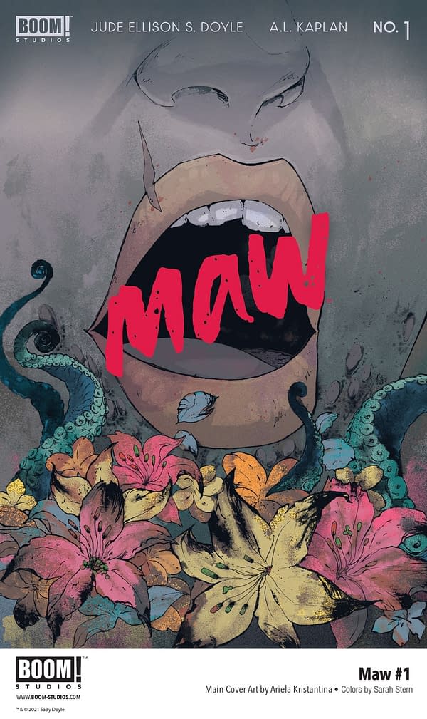 The cover to Maw #1 from BOOM! Studios