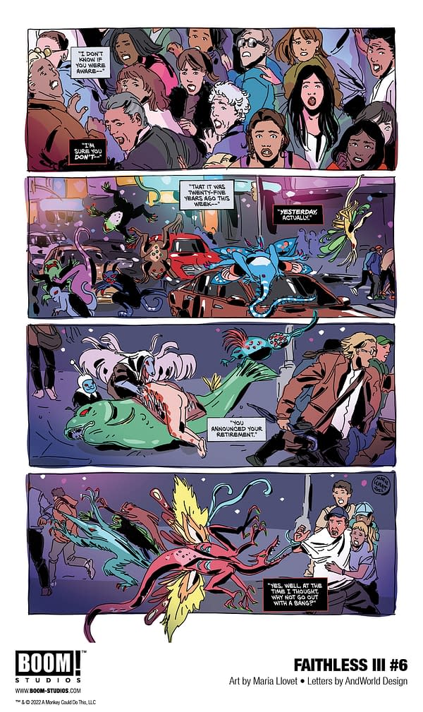 Series Finale Preview of Faithless III #6