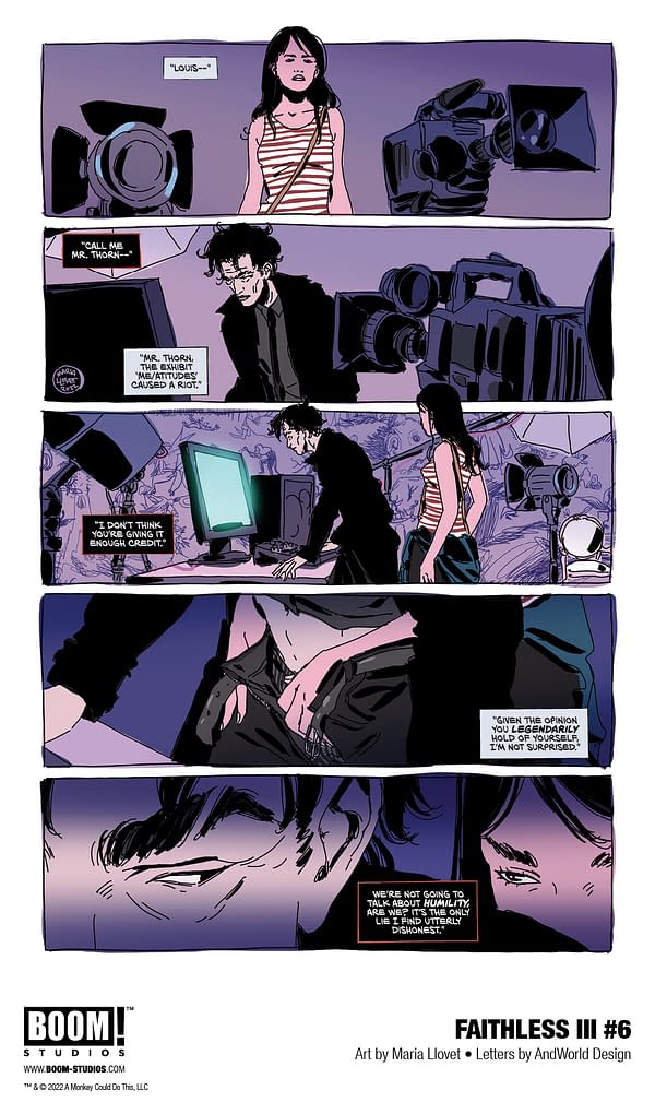 Series Finale Preview of Faithless III #6