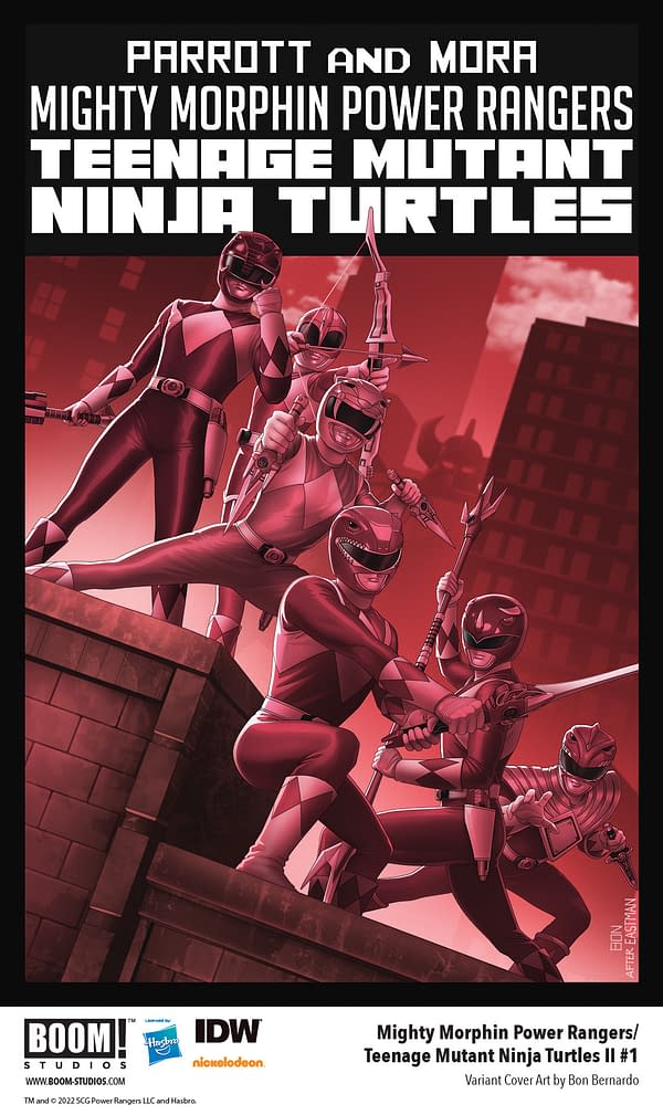 Which Decade-Inspired MMPR/TMNT II #1 Cover Will You Buy?