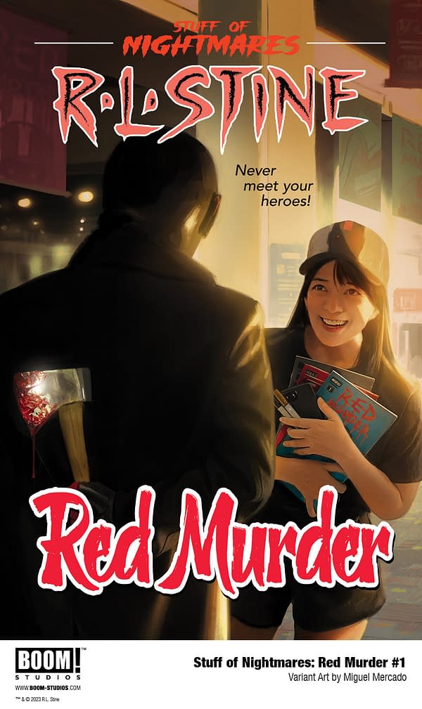R.L. Stine & Adam Gorham Create Stuff Of Nightmares: Red Murder