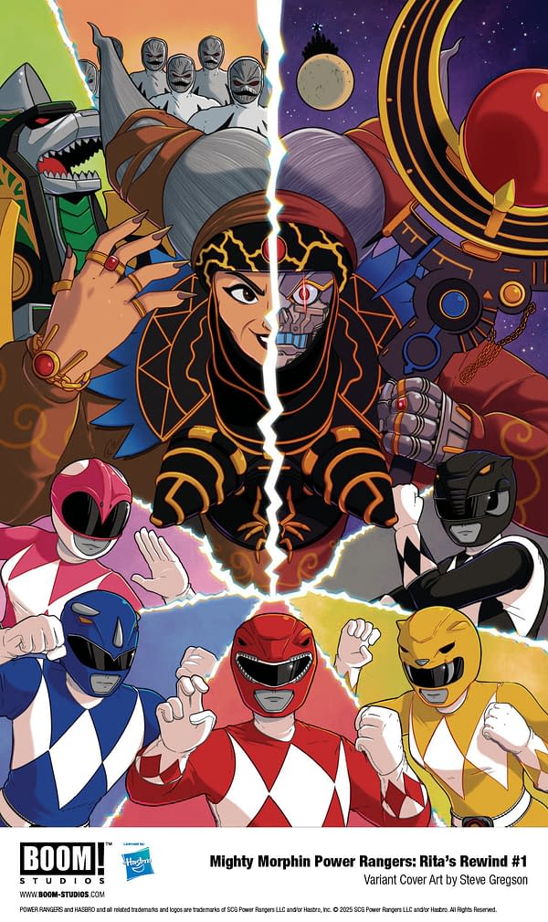 TOLDJA: Mighty Morphin Power Rangers: Rita's Rewind From Boom Studios