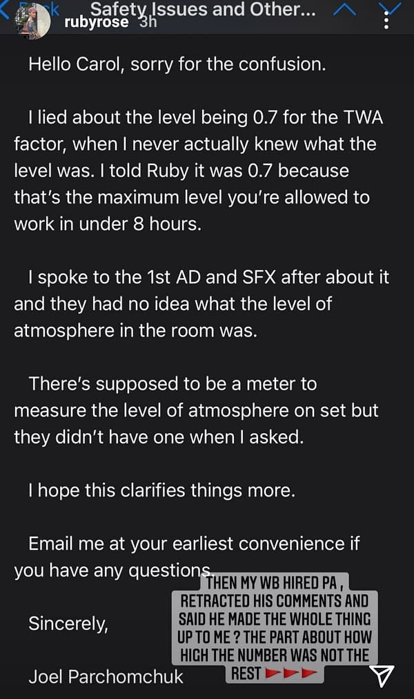 Batwoman: Ruby Rose Doubles Down on Claims; Posts Emails, Messages